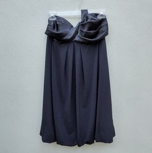 BCX Little Black Mini Dress with One Sided Strap in Size 7 Juniors